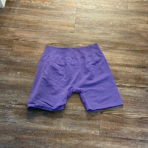 Purple Inaka Power Gym Shorts